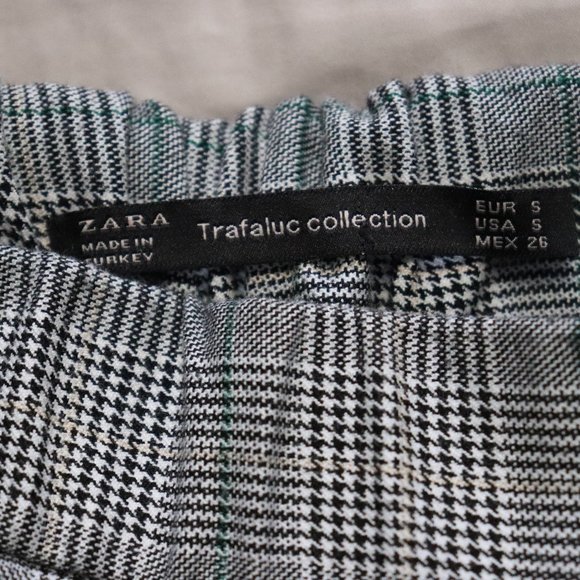 Zara Trafaluc Collection Plaid Trousers - Picture 4 of 7
